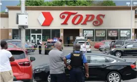  ?? Photograph: John Normile/Getty Images ?? The Tops Friendly market. ‘I loved everything about Tops. Some people can’t afford to go way out to get food,’ said one resident.