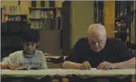  ?? FILM RISE ?? A shy, bullied boy (Lucas Jaye) forms a bond with a war veteran (the late Brian Dennehy) in “Driveways.”