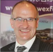  ??  ?? Visit Wexford chairman Colm Neville at the event.