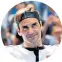  ??  ?? Quick work: Roger Federer conceded just four games to David Goffin