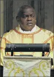  ?? PICTURE: SIMON HULME ?? END OF AN ERA: The Archbishop of York officially retires from office this week.