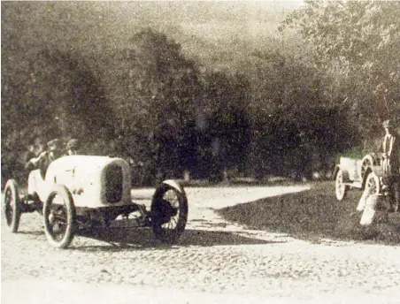  ??  ?? Left: Though it would race in minor events the ADS II-R would never compete in a Grand Prix. Here it took part in a hill climb in Austria