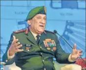  ?? PTI ?? Chief of Defence Staff General Bipin Rawat at the Raisina Dialogue 2020 in New Delhi on Thursday.