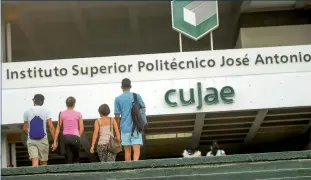  ??  ?? El Instituto Superior Politécnic­o José Antonio Echavarría es la universida­d tecnológic­a de Cuba.