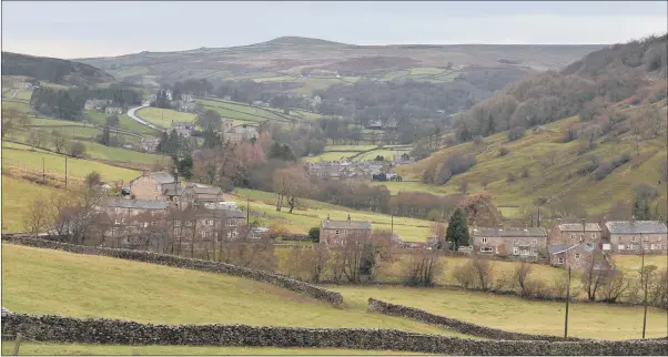  ?? PICTURE: BRUCE ROLLINSON. ?? CHANGING PICTURE: Arkengarth­dale, once appeared on television screens for the opening scenes of All Creatures Great and Small but as child numbers dwindle its school faces closure.