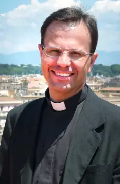  ??  ?? ABUSE: Fr Hermann Geissler last week quit his Vatican post