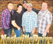  ?? Contribute­d photo ?? The band Nashville Drive will provide musical entertainm­ent for Little Britches' upcoming gala in Bridgewate­r.