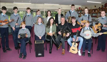  ??  ?? Duhallow accordion player Liam O’Connor is set to play at his old school, Boherbue Comprehens­ive. He will be joined on the night by Brian Kennedy.