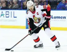  ?? MIKE EHRMANN/GETTY IMAGES ?? There is still plenty of trade interest in Senators defenceman Erik Karlsson, but it seems likely any potential deal will have to wait until at least the opening of training camp next month.