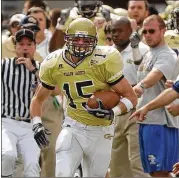  ?? AJC FILE ?? Nathan Burton, who played safety for Georgia Tech from 2001-04, is the school’s co-defensive coordinato­r, named by new coach Geoff Collins.