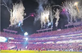  ?? KARL MERTON FERRON/BALTIMORE SUN ?? M&T Bank Stadium comes alive before the Ravens play the Kansas City Chiefs on Sept. 19. No moment that night might endure more than the 10-second clip of Michael K. Williams’“The Wire” character Omar whistling “The Farmer in the Dell.”