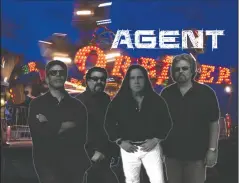  ?? COURTESY PHOTOGRAPH ?? AGENT is one of several local bands performing at Lodi-area wineries this weekend. They will play rock hits at Macchia’s two-day spring release party.