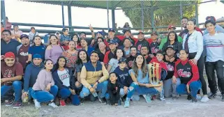  ?? MAYOLO RANGEL ?? de la contingenc­ia sanitaria, la escuadra de Tlacote consiguió su décimo séptimo campeonato en la categoría libre./CORTESÍA