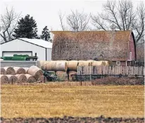  ?? POSTMEDIA ?? The farm where Helen Naslund, 58, shot her husband Miles Naslund while he slept, as seen in Beaver County on Nov. 6, 2020.