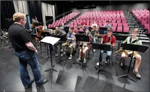  ?? NWA DEMOCRAT-GAZETTE/J.T. WAMPLER ?? The Jazz All-Stars Youth Ensemble will continue bringing student musicians extraordin­ary opportunit­ies to learn and grow in the genre each semester of the regular school year.