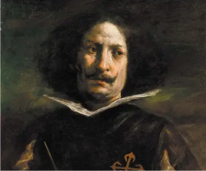  ?? EFE/MUSEO DE ARTE DE SAN DIEGO ?? Retrato de Diego Velázquez, obra del italiano Pietro Neri.