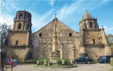  ??  ?? Miagao Church, a UNESCO World Heritage Site.