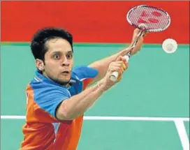  ?? PtI ?? Parupalli Kashyap reached the final of the US Open GP on Saturday.