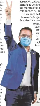  ??  ?? Pere Aragonès sucede a Oriol Junqueras y Marta Rovira, que lideran el partido. Es la única formación, desde 2017, que resiste las tensiones internas