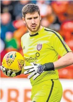  ??  ?? Lichties keeper Derek Gaston: Serious work to do.