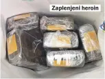  ??  ?? Zaplenjeni heroin