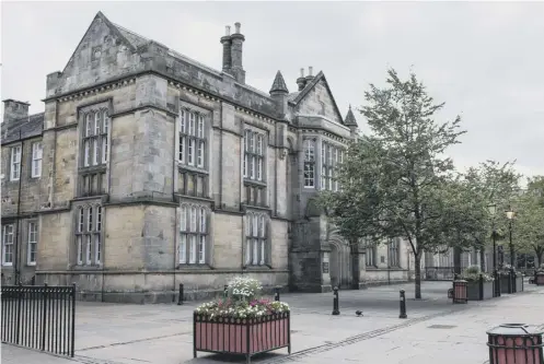  ?? PICTURE: ANDREW O’BRIEN ?? 0 Haddington Sheriff Court was one of the ten closed across the country in an effort to cut costs