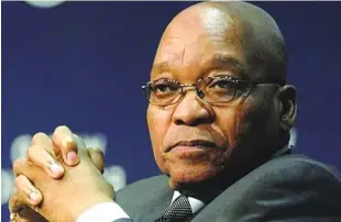  ?? DR ?? Força política de Jacob Zuma tem condições legais para disputar as próximas eleições