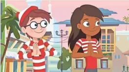  ?? COURTESY OF DREAMWORKS ANIMATION ?? “Where’s Waldo” on Peacock features Waldo, left, and his best friend, Wenda.