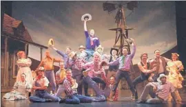  ?? Ed Krieger Cabrillo Music Theatre ?? THE CAST of “Oklahoma!” sings beautifull­y and uses original choreograp­hy.