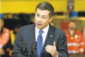  ?? JOHN MINCHILLO AP FILE ?? Transporta­tion Secretary Pete Buttigieg will be the second Cabinet official to visit the derailment site.