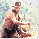  ??  ?? MANLY Harrison Ford as Indiana