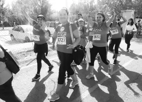  ??  ?? “Libre Soy”, se realizó ayer en la deportiva norte.