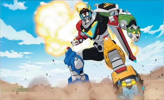  ?? Netf lix ?? A POPULAR television show from the 1980s, “Voltron: Legendary Defender” has been summoned back to the screen and will appear on Netflix.