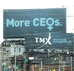  ?? PETER J. THOMPSON / NATIONAL POST ?? A new report shows 61 per cent of 660 TSX-listed companies have at least one woman on their boards.