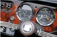  ??  ?? ABOVE Renovated dash and dials are a delight to behold. BELOW Separate chassis made repairing the Vitesse easier.