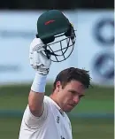  ?? ?? Marcus Harris hit 214 off 303 balls for Leicesters­hire against Derbyshire