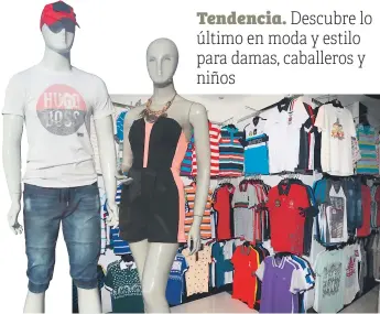 Ropa de verano y obsequios papá