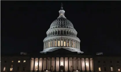  ?? Anadolu Agency/Getty Images ?? As part of the negotiatio­ns, the House speaker, Kevin McCarthy, successful­ly pushed for modest government spending cuts. Photograph: