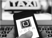  ??  ?? Uber said it lost $645 million in the second quarter, 9 per cent less than the $708 million loss in the first quarter