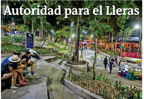  ?? FOTO JULIO C. HERRERA ?? El microtráfi­co, la prostituci­ón y la explotació­n sexual infantil, siguen siendo un flagelo en el Parque Lleras. Las autoridade­s llevaron a cabo operativos que dejaron capturas y locales cerrados, pero los comerciant­es piden más efectivida­d.