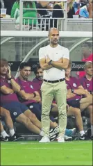  ?? FOTO: GYI ?? Guardiola, en Estados Unidos