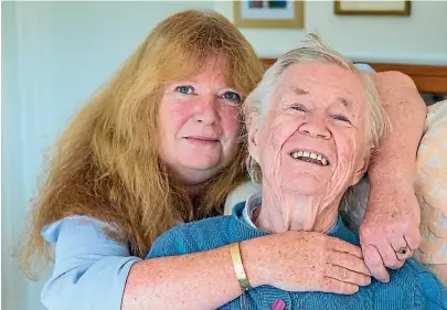  ?? BRYA INGRAM/STUFF ?? Sarah Carberry, full-time carer for mother Sheila Gemmell, 94, says she hasn’t slept properly in years. ‘‘It’s a bit like having a toddler that doesn’t sleep. And you can’t reason with them.’’