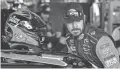  ?? JASEN VINLOVE/USA TODAY SPORTS ?? Martin Truex Jr., seen Oct. 13 at Talladega Superspeed­way, is on the playoff bubble with 3,083 points.