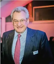 ?? RP-FOTO: ANDREAS ENDERMANN ?? Heinrich Weiss ist Haupteigen­tümer des Maschinen- und Anlagenbau­ers SMS Group mit Sitz in Düsseldorf.