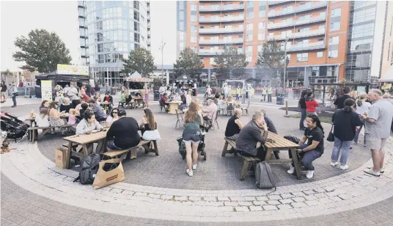  ?? Picture: Chris Moorhouse ( jpns 280821-07) ?? Gunwharf Quays will once again host the southern heat of the British Street Food Awards next month