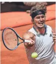  ?? FOTO: AP ?? Alexander Zverev im Spiel gegen Hugo Dellien in Rom.