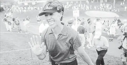  ?? JIM BOURG REUTERS ?? Suzy Whaley is set to become the first female president of the PGA in its 102-year history, after two years as secretary and two as vice-president.