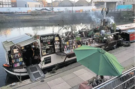  ?? PHOTO: NICOLA LISLE ?? At home on the Regent’s Canal in central London – and the plan now is just to try and be there forever.