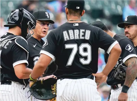  ?? NAM Y. HUH/AP ?? Beleaguere­d manager Tony La Russa acknowledg­ed Saturday that he’s accountabl­e for everything that goes on with the White Sox.