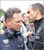  ??  ?? Horner, con Abiteboul.